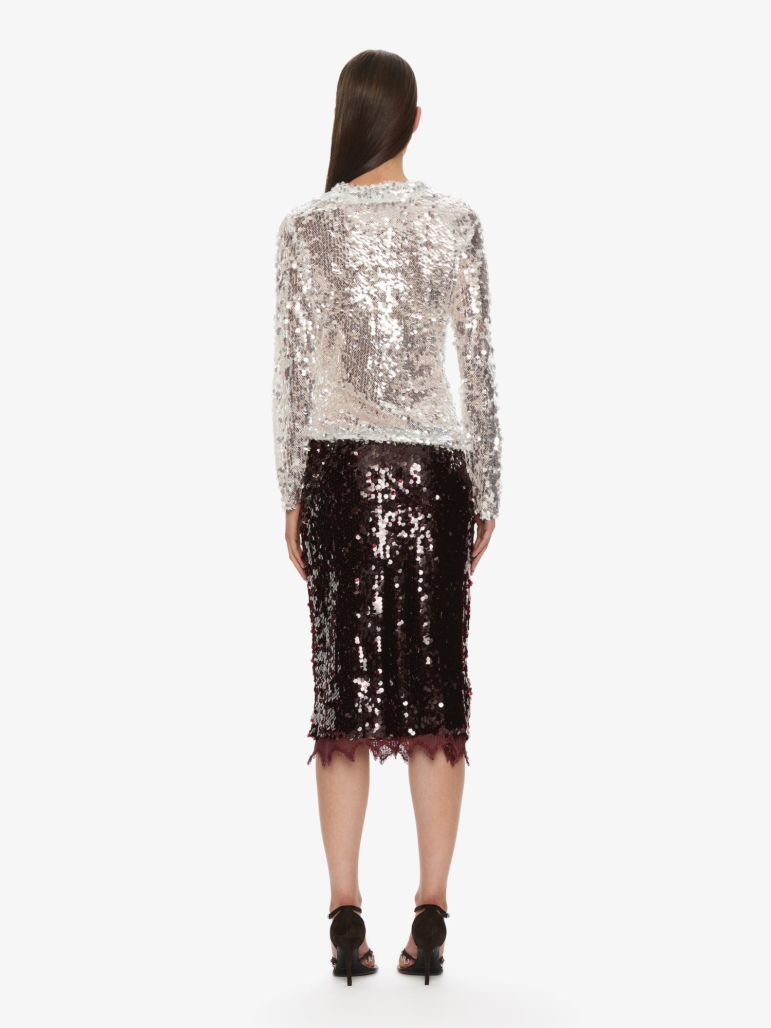 Opaline Sequin Skirt