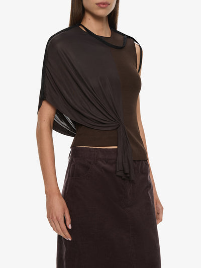 Corduroy Tailored Column Skirt