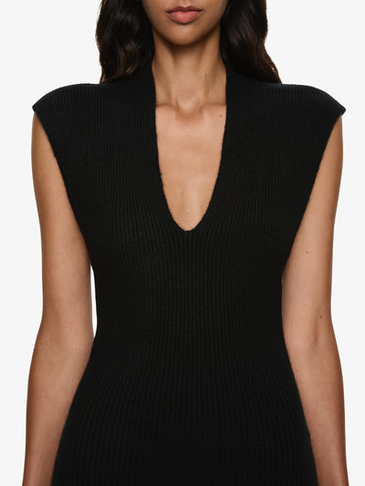 Moulded Scarf Monument Dress