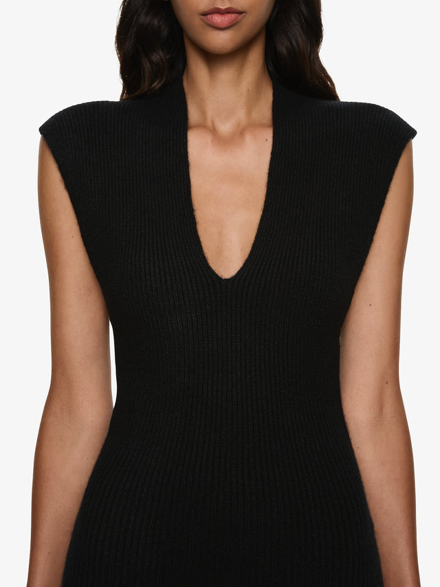 Moulded Scarf Monument Dress