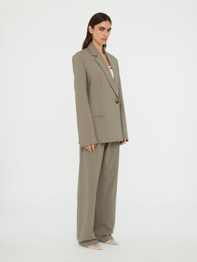 Release Wool Blazer