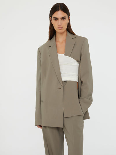 Release Wool Blazer
