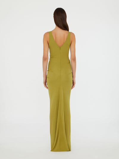 Salacia Jersey Drape Dress