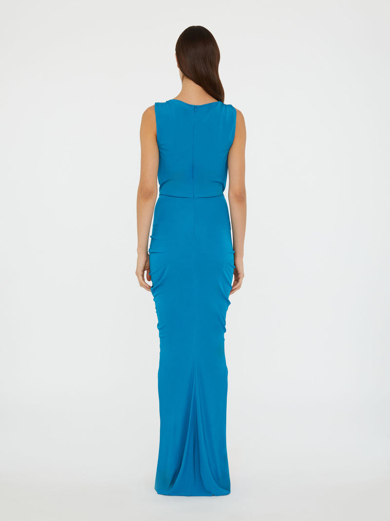 Bateau Drape Disconnect Tank Dress - Image 5