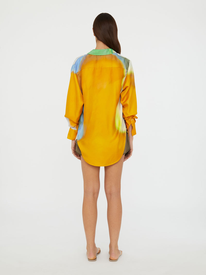 Aura Silk Slim Shirt - Image 4