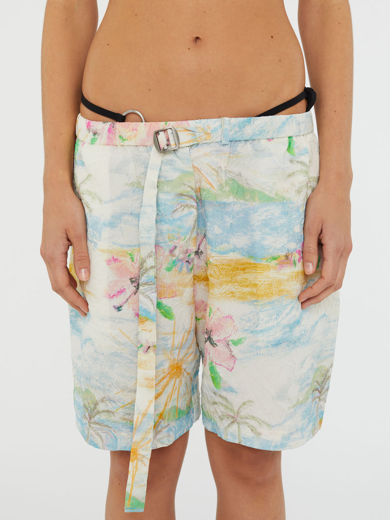 Crimped Bahia Short