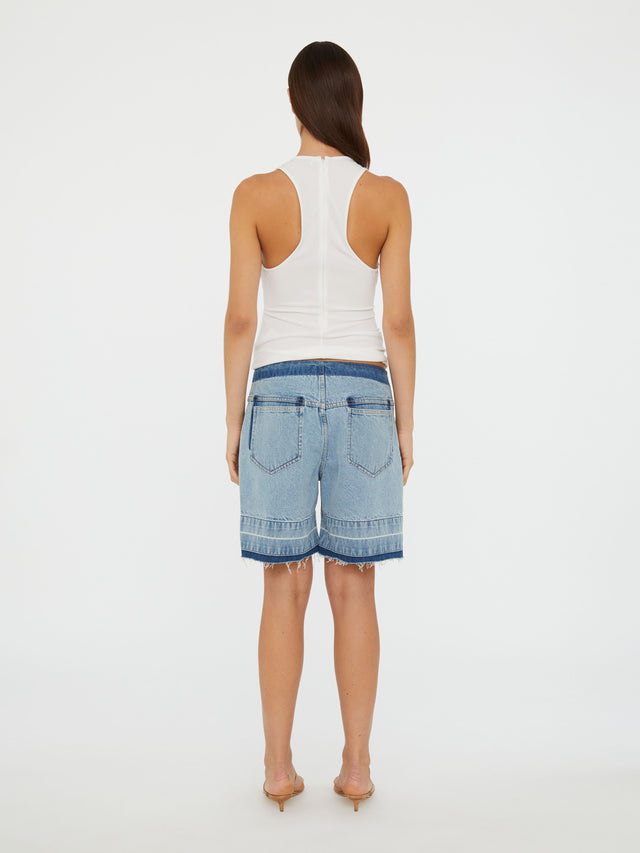 Deconstruct Denim Short