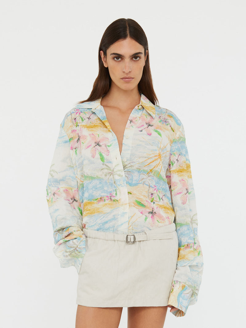 Crimped Bahia Shirt