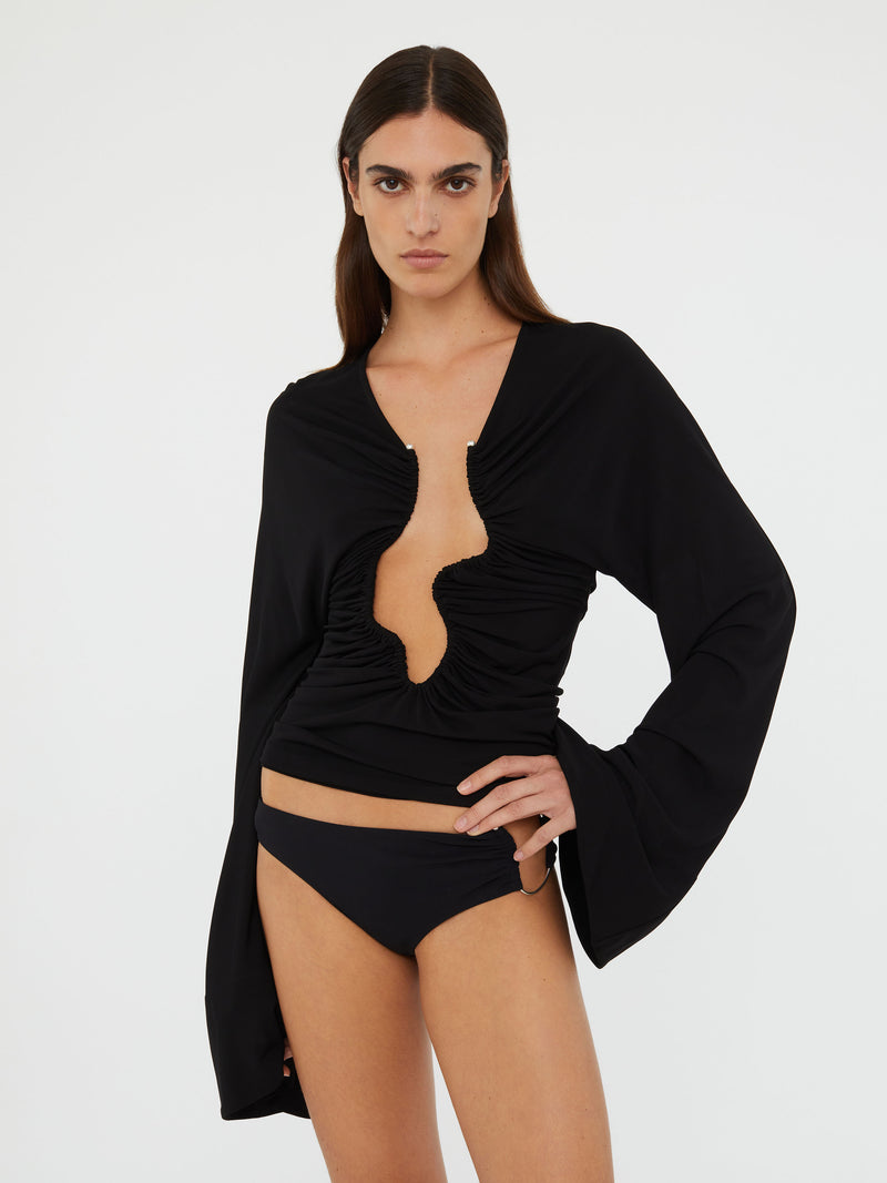 Ruched Crescent Side Brief - Image 4