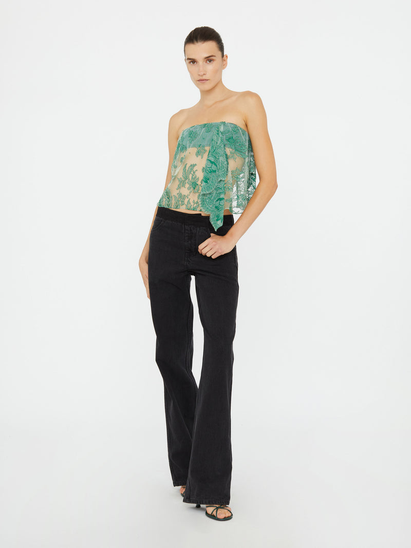 Floating Lace Strapless Top - Image 4